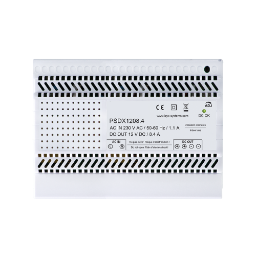 Alimentation rail DIN 12V | 1.5A - 2.8A - 3.5A - 5A - 5.5A - 8.4A