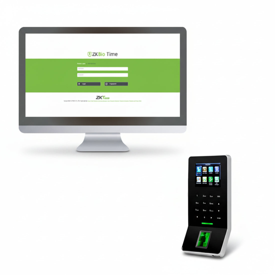 Pointeuse biométrique ZKTeco F22 pour gestion des présences