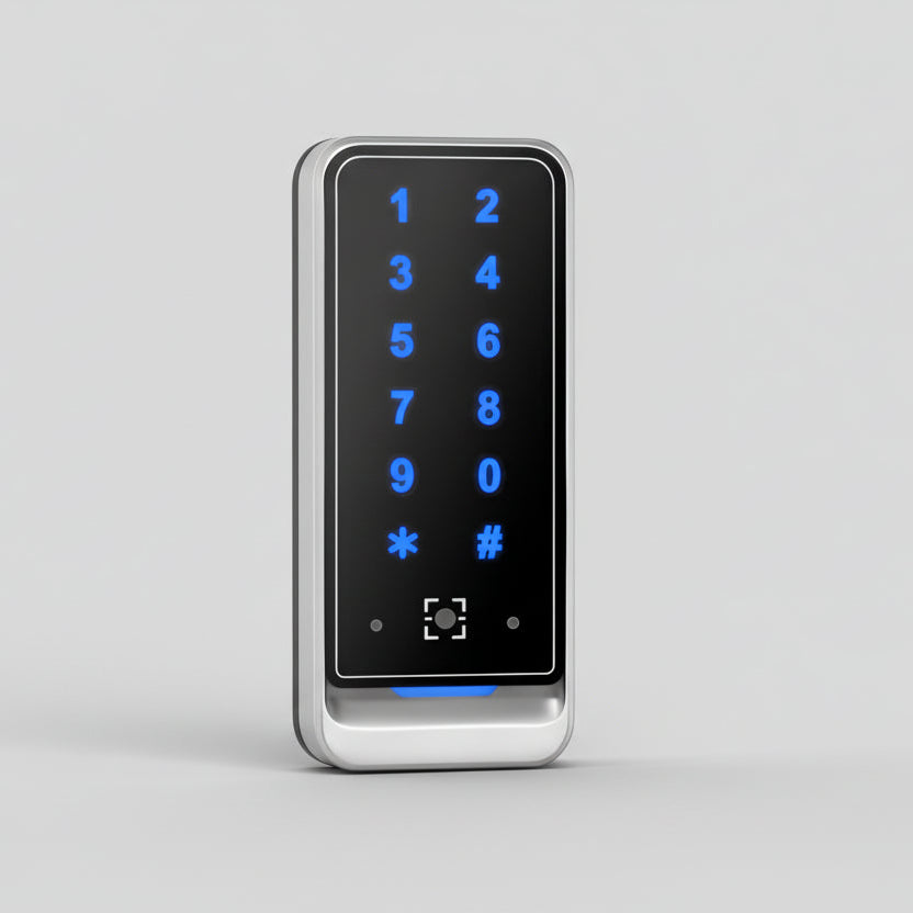 Lecteur contrôle d’accès QR code badge RFID et digicode