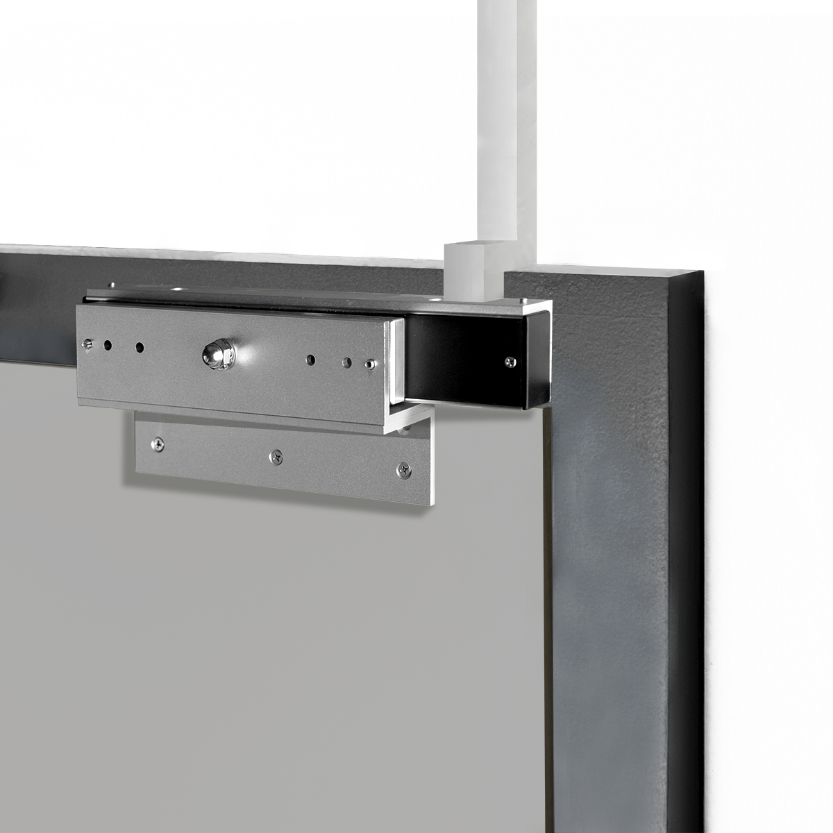 Ventouse électromagnétique pour porte légère 150Kg - 330 lbs 12-24Vdc