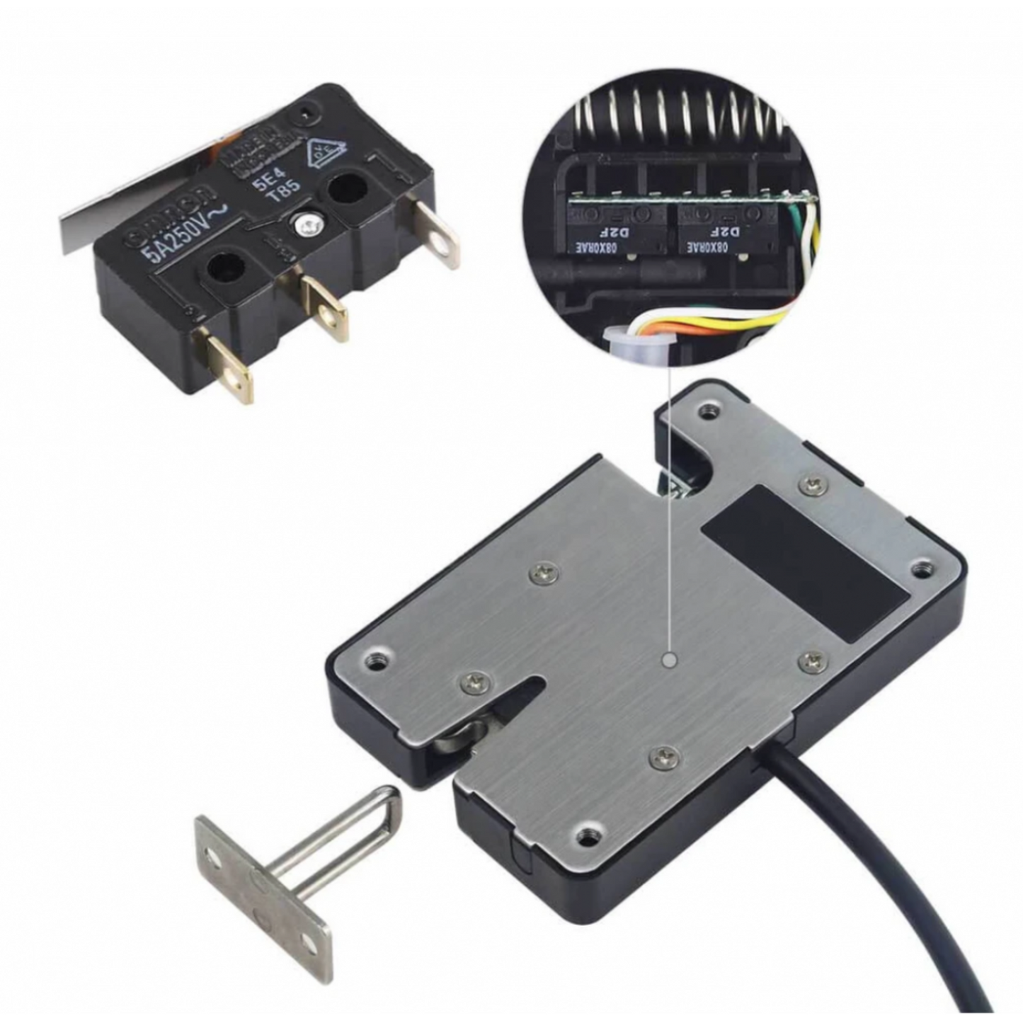 Verrou électrique pour casier ultra résistant