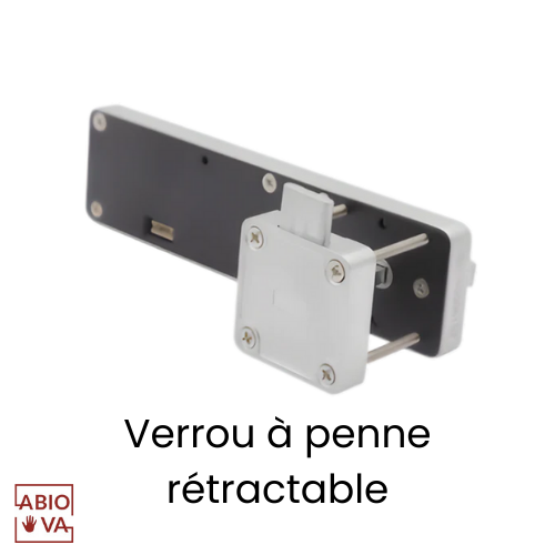 Verrou à penne rétractable serrure pour casier DIGITALE ABKR