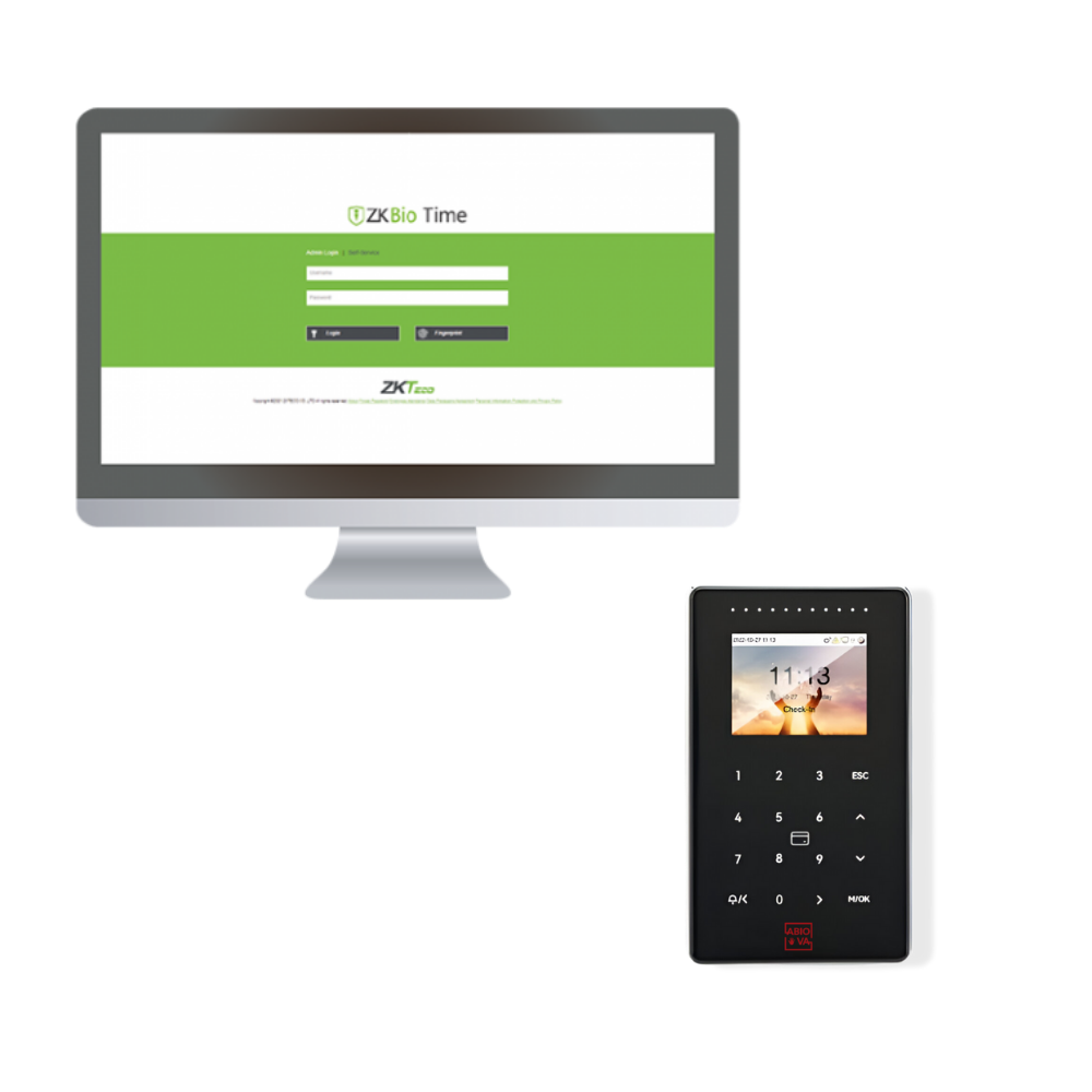 Pack Gestion des Temps – Logiciel BioTime + Terminal de Pointage + Services Inclus