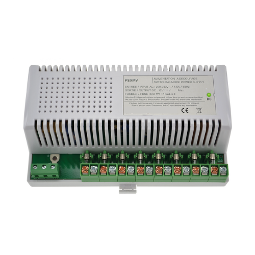 Alimentation multivoies 12V | 5A - 8A - 10A à 8 voies