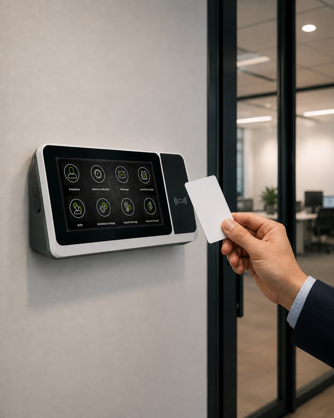 ZPAD Pointeuse pour entreprise mono-site avec logiciel intégré