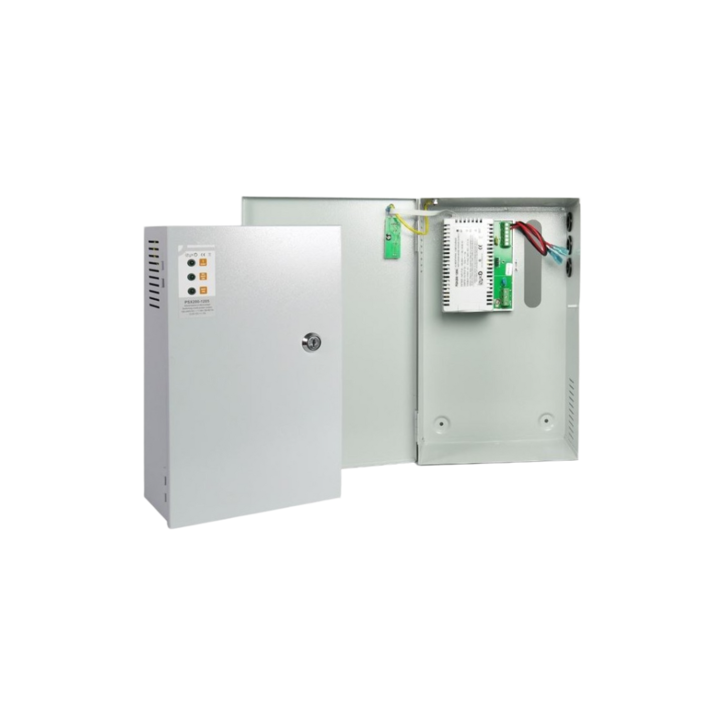 Alimentation 220V secourue 12VDC 3A coffret métallique verrouillable contrôle d’accès nécessitant alimentation continue
