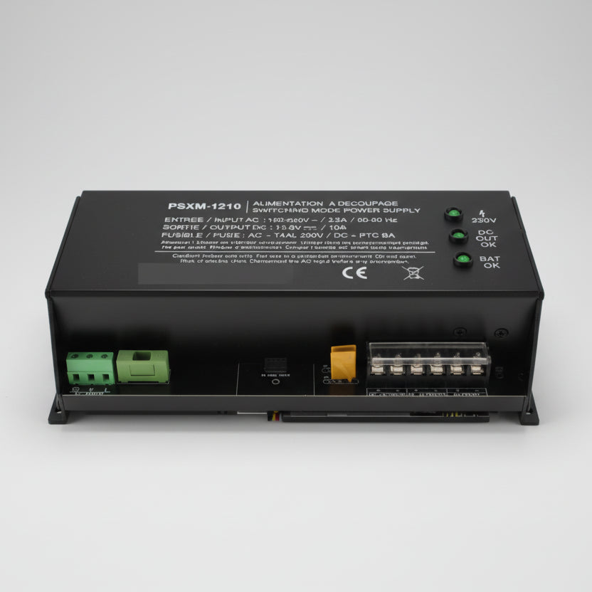 Alimentation chargeur 12V 10A avec sortie batterie