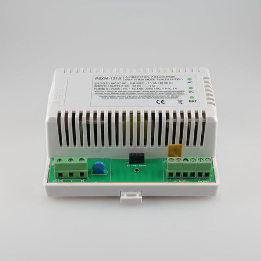 Alimentation chargeur 12V 1,5A avec sortie batterie
