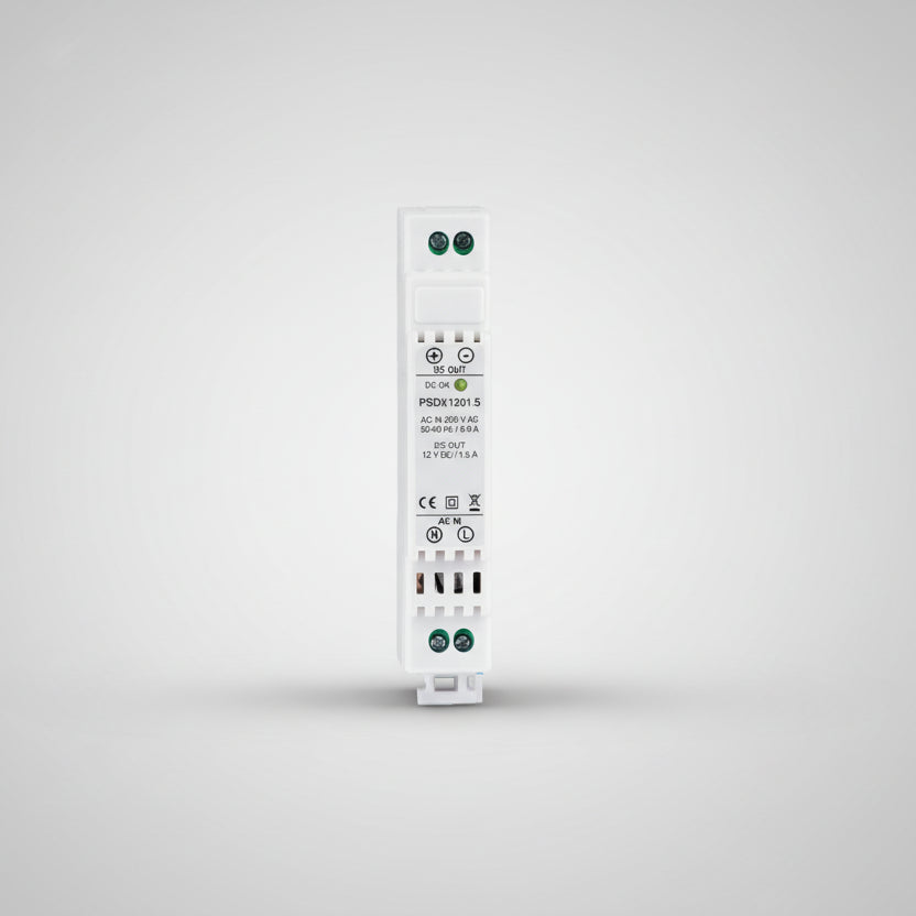 Module alimentation rail DIN 1,5A pour installation électrique