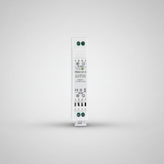 Module alimentation rail DIN 1,5A pour installation électrique