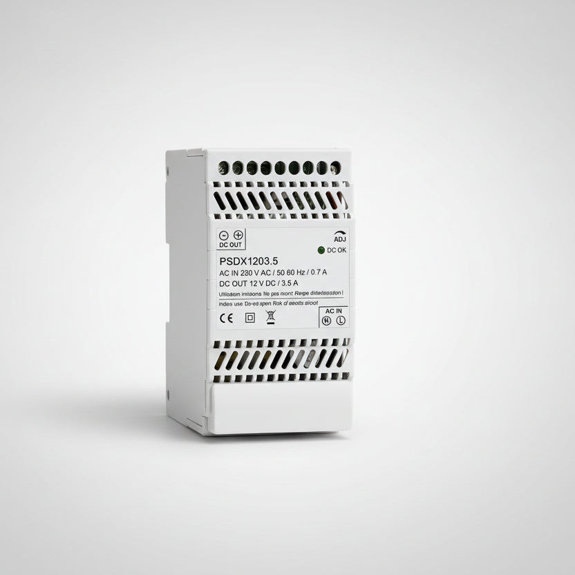 Module alimentation rail DIN 3,5A pour installation électrique