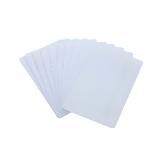 Lot de 10 badges ou cartes pour badgeuse - ABIOSHOP