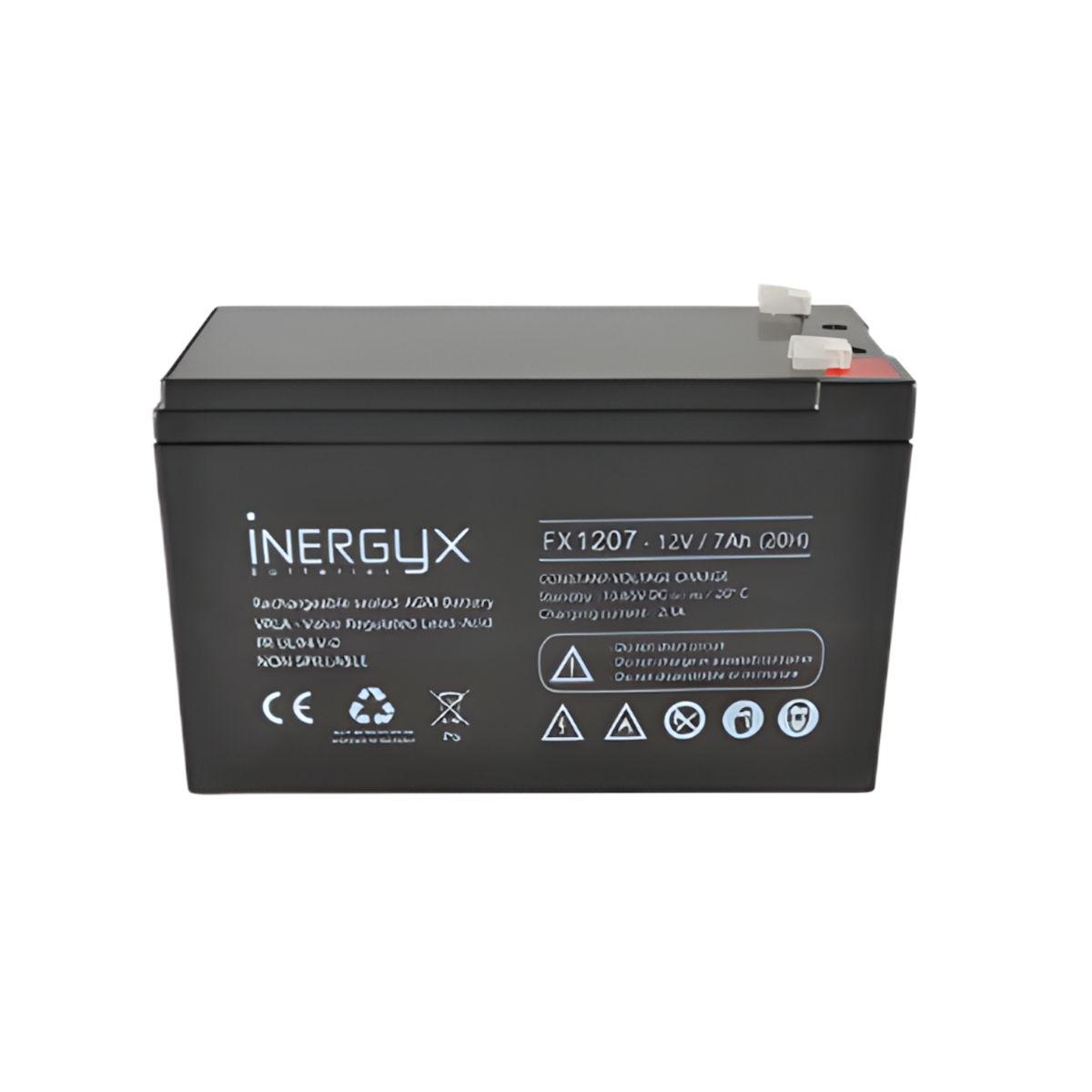 Batterie pour alimentation 12VDC 7A/h - ABIOSHOP