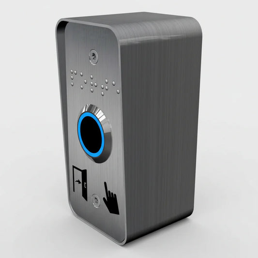 Boîtier bouton infrarouge sans contact pour ouverture de porte