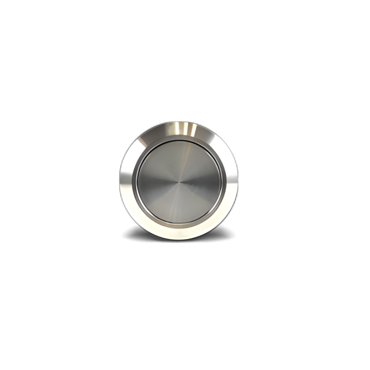 Bouton poussoir 12V en acier inoxydable (NO) - ABIOSHOP