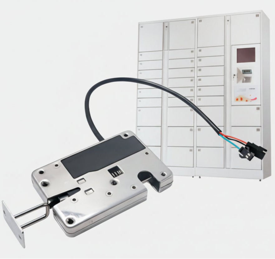 Verrou électrique pour casier 12 et 24 VDC étanche | ABKR S98C - ABIOSHOP