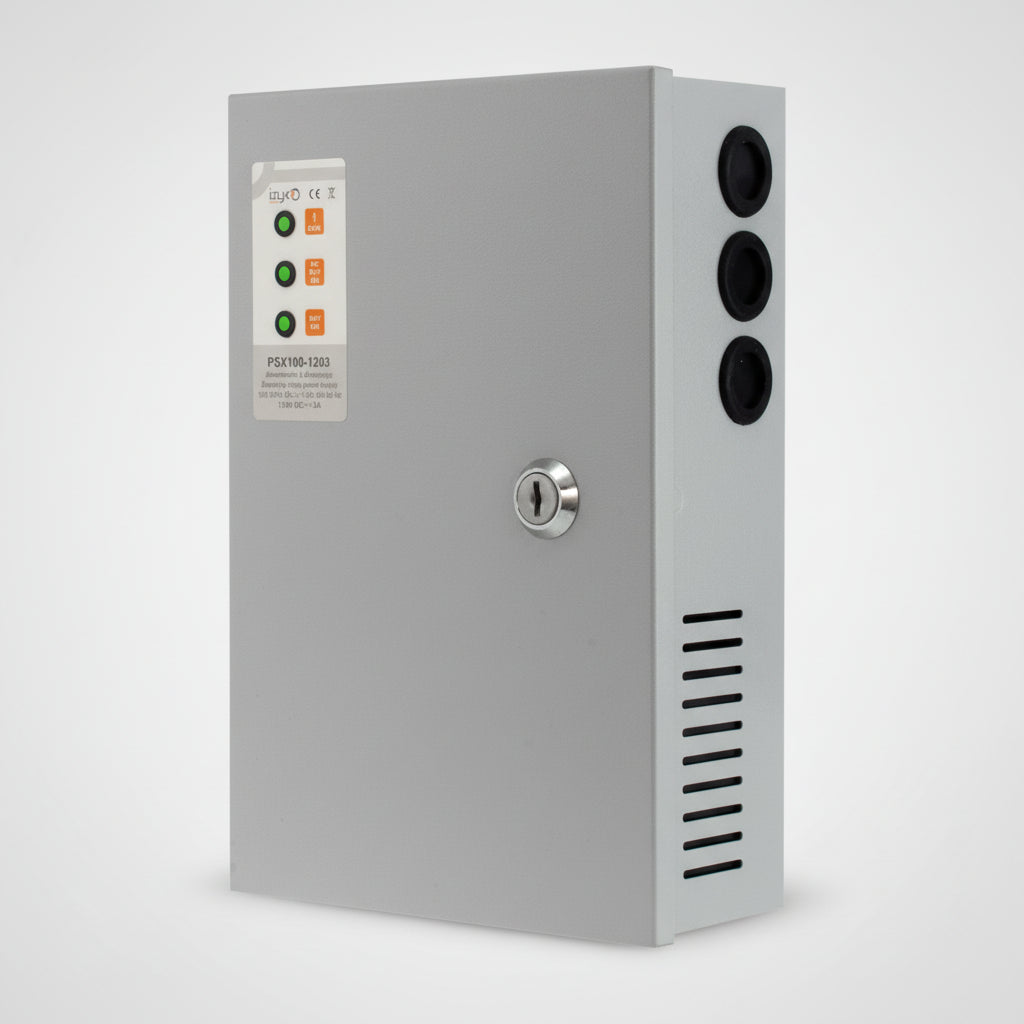 Châssis d’alimentation métallique avec chargeur 12V