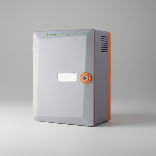 Coffret alimentation batterie 12V ABS 3A 5A 8A à 4 sorties