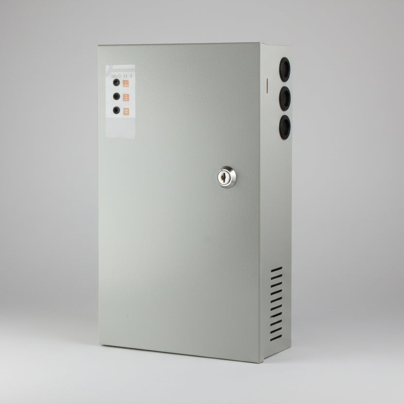 Coffret électrique en métal avec alimentation 12V