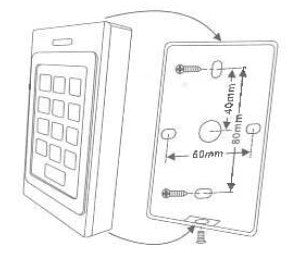 Lecteur de badge RFID 125 kHz et/ou code | ABIO ACCESS DUO - ABIOSHOP