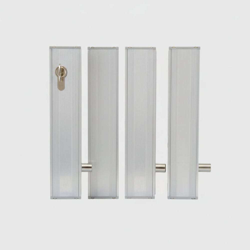 Kit de fixation en applique pour verrou électromagnétique