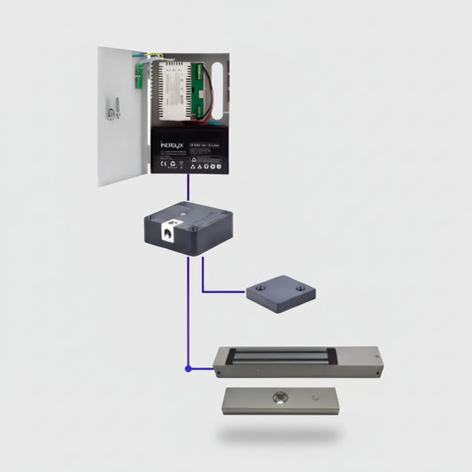 Dispositif de verrouillage de tiroirs avec ventouses