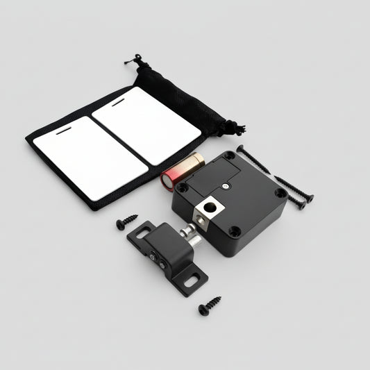 Kit de verrouillage Abiolock pour vitrine en verre