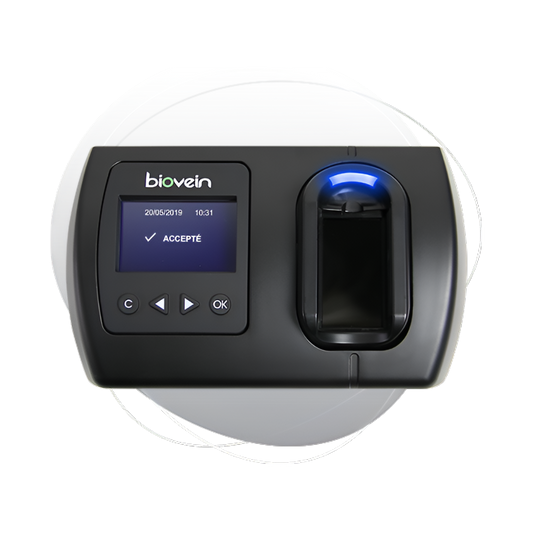 Lecteur biométrique de reconnaissance du réseau veineux du doigt BIOVEIN 