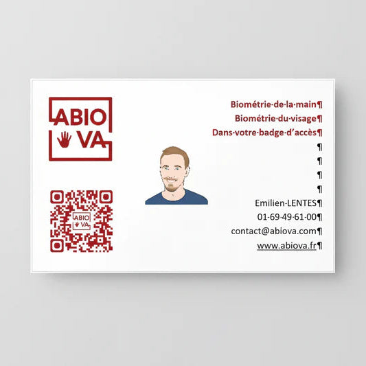 Personnalisation badges RFID ou cartes PVC lot de 100