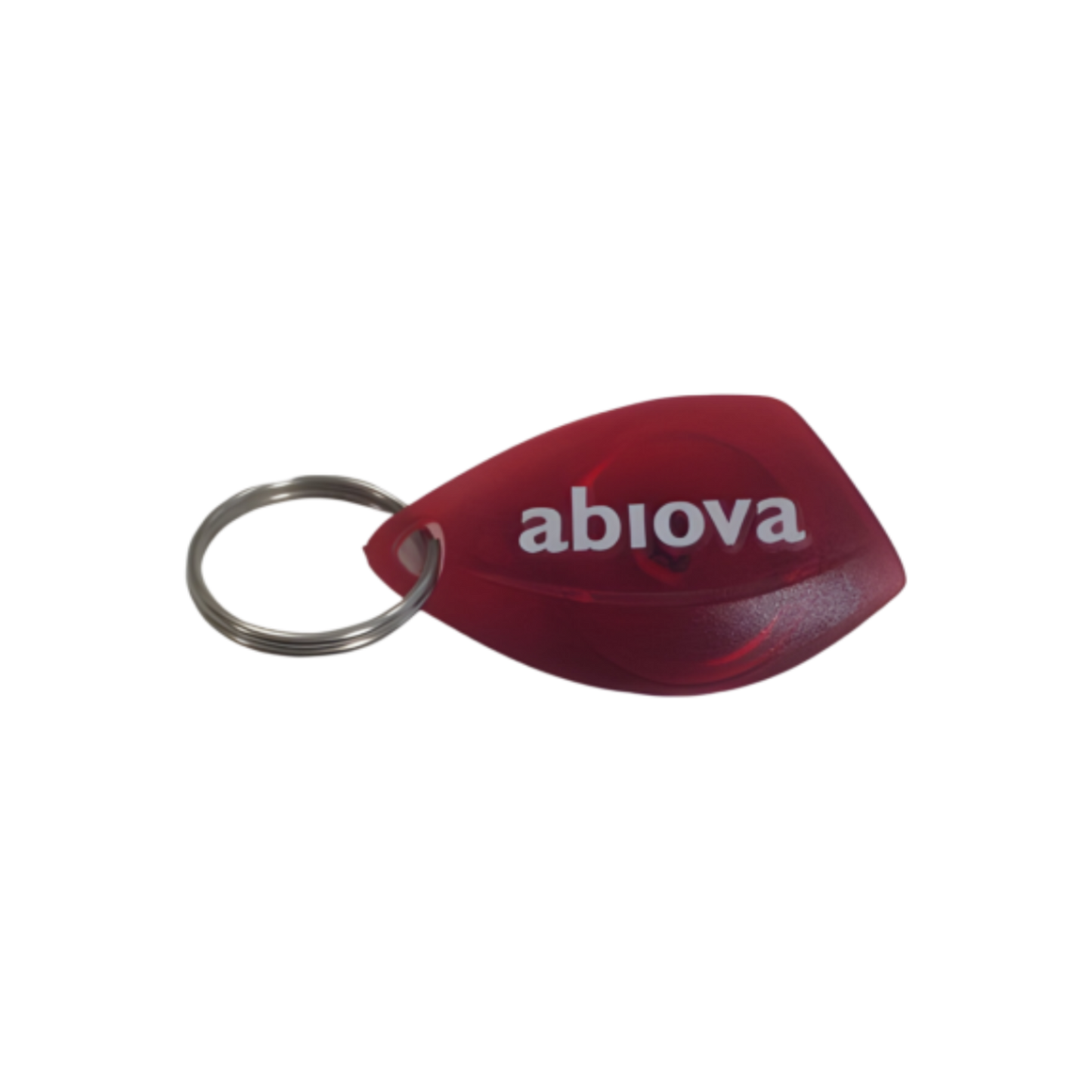 Porte-clés badge rouge