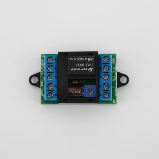 Relais temporisé 12-24V AC DC avec temporisation réglable 1 à 60 s ou min