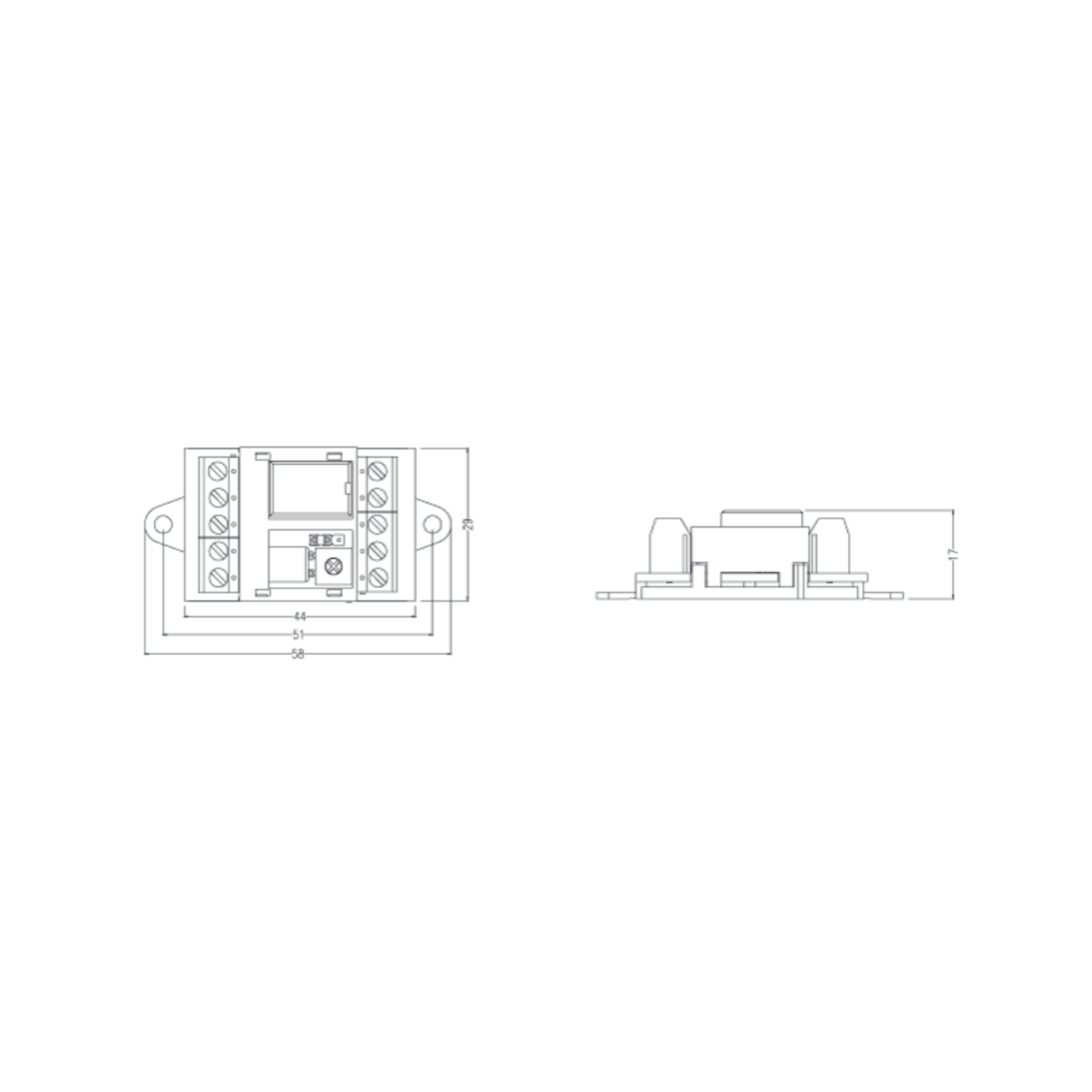 Relais de commande temporisé Commun / Normalement Ouvert / Normalement Fermé (COM/NO/NF)