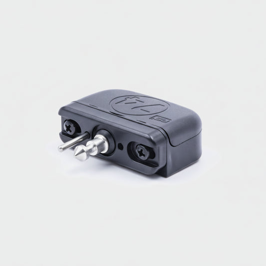 Verrou de fixation 75 mm pour portes coulissantes et tiroirs