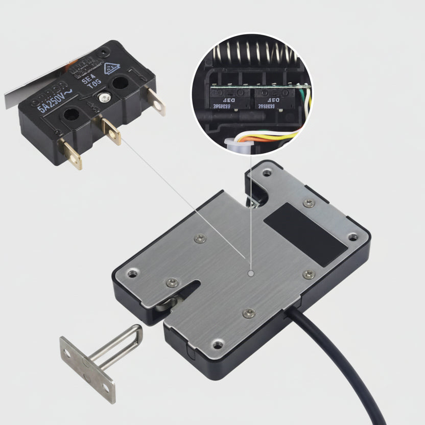 Verrou électrique haute résistance pour casier | ABKR S99S - ABIOSHOP