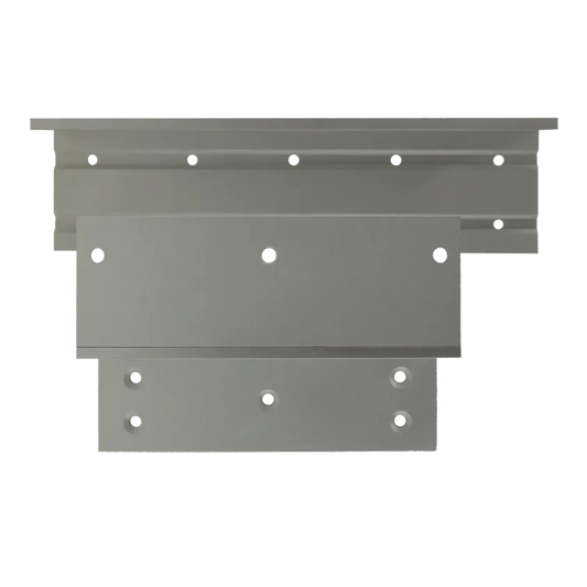 Équerre en "Z+L" porte tirante pour ventouses électromagnétiques de 150 Kg