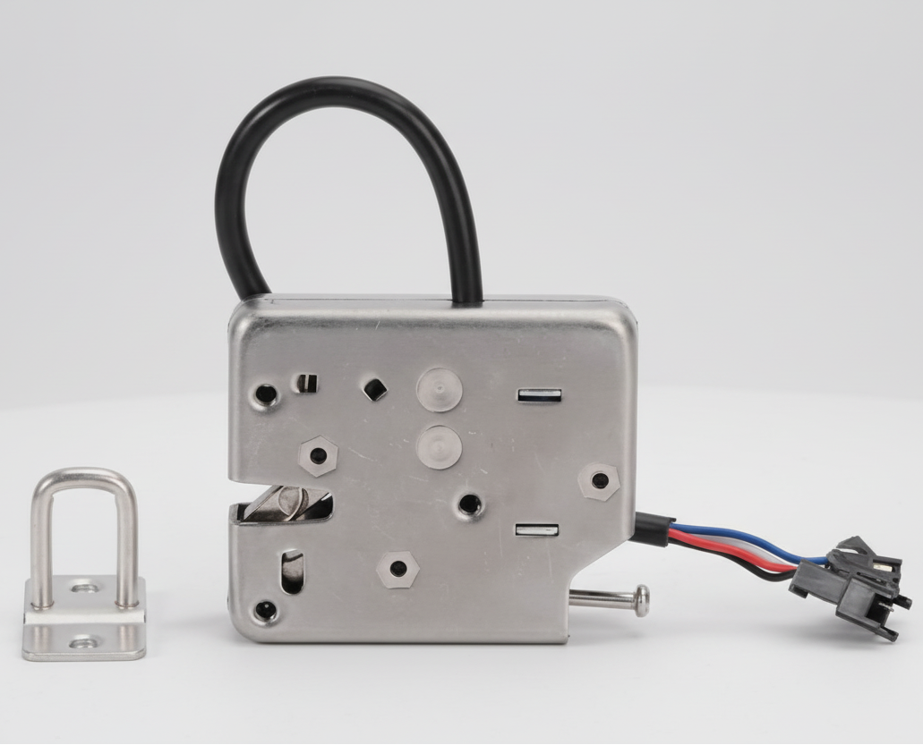 Verrou électrique pour casier à faibles dimensions 12V & 24V | ABKR S66N - ABIOSHOP