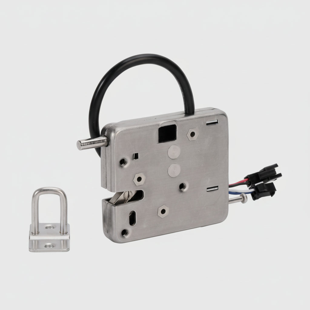 Verrou électrique pour casier à faibles dimensions 12V & 24V | ABKR S66N - ABIOSHOP