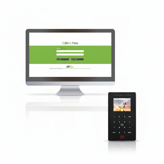 Terminal de pointage ZKTeco SC800 avec ZKBioTime